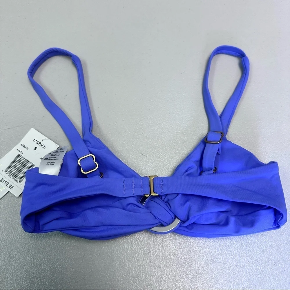 L*SPACE Women’s Bella Bikini Top Size S